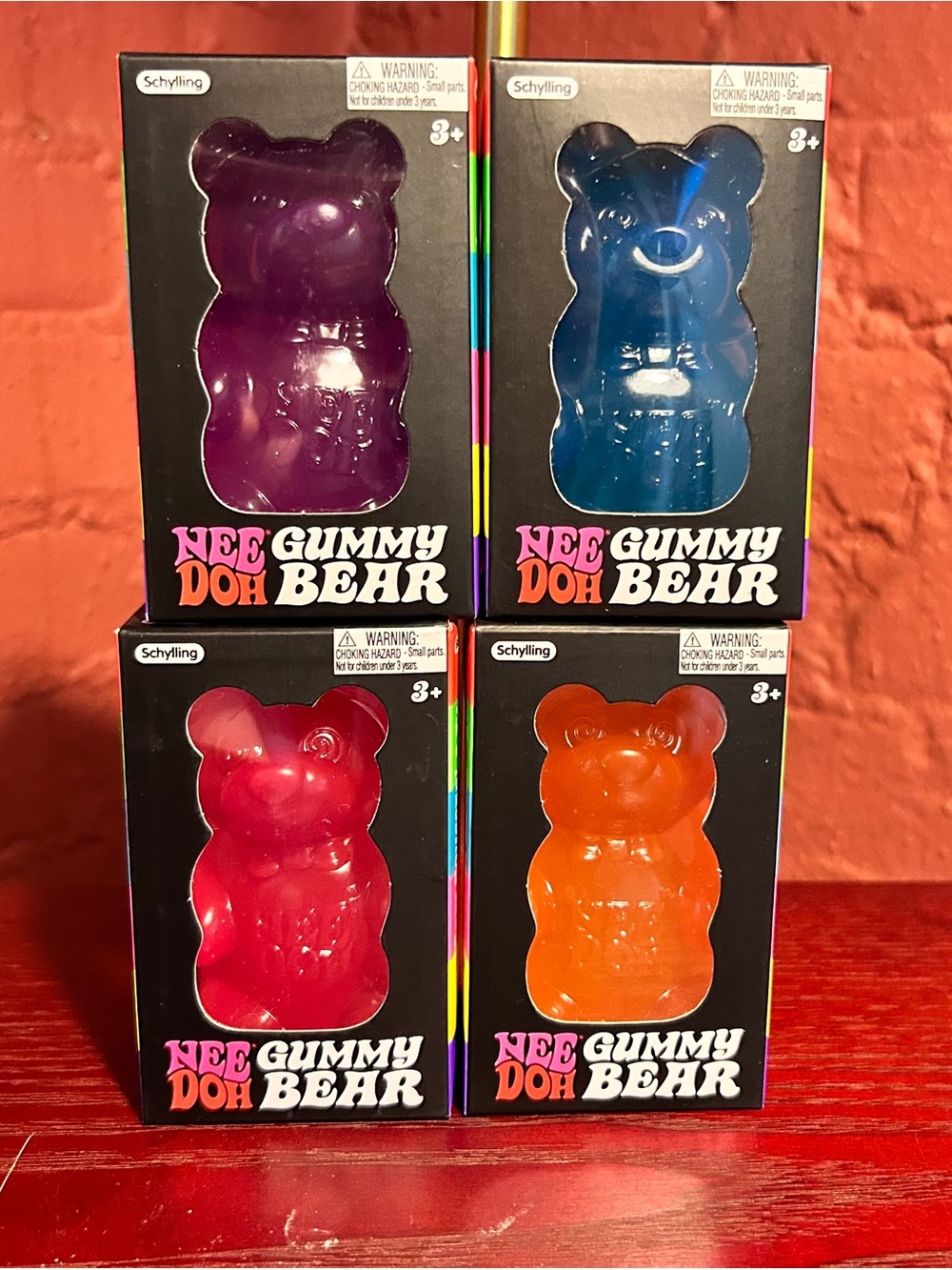 Authentic Needoh Gummy Bear Set